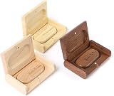RXFSP Solid Wood USB Flash Drive Box 8GB Maple Personalised Laser Engraved view 5