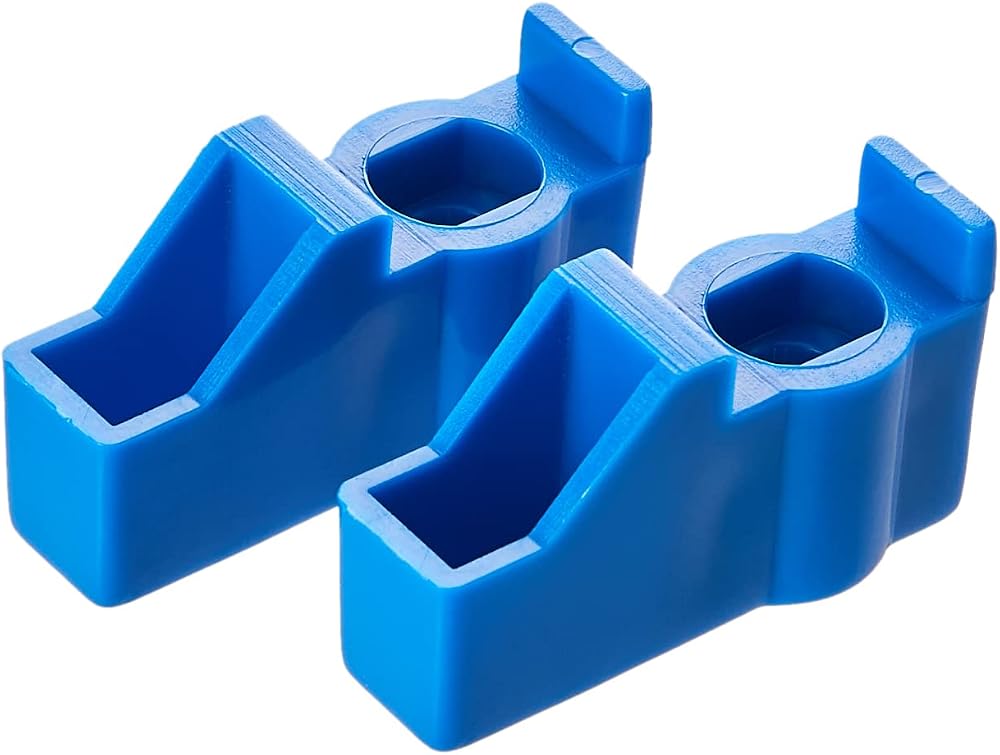 Merriway BH02984 2Pcs Blue Washing Machine Isolator Tap Replacement Handles