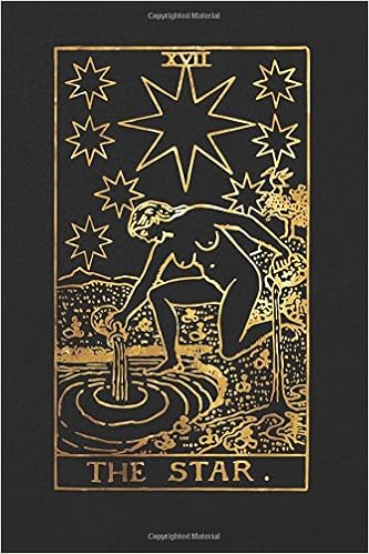 The Star 1 Blank Pages The Star Tarot Card Notebook Black And Gold Sketchbook Journal Diary Tarot Card Notebooks Tarot Card Notebooks Amazon Com Books