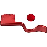 Metal Thumb Up Grip for for Fuji Fujifilm XT50 XT5 XT4 XT3 XT30 XT2 XT20 XT10 Digital Camera Hot Shoe Thumb Hand Grip Accessories (Red)