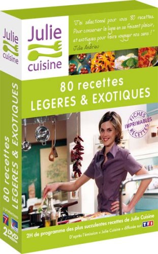 80 Recettes Légères & Exotiques De Julie Cuisine - Pack