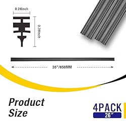 5 PLUS 26 Inch Windshield Wiper Refills