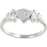 Ringmasters Baguette LDS CTR Ring Choose the Right Faith Ring | Keepsake LDS Jewelry