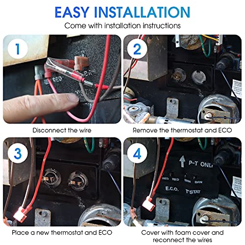 Handylife RV Water Heater Thermostat Assembly, ECO Thermostat
