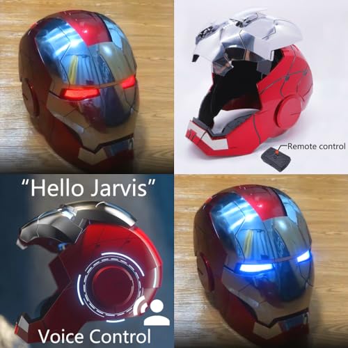 Iron Man Smart Helmet Amazon Adult Iron-Mans Helmet Electronic MK
