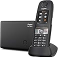 Gigaset E630A – Phone with Answering Machine – Water Splash and Dust-Resistant, (IP 65) – Ideal for Craftsmen and Mechanics, Black (Pack of 1)