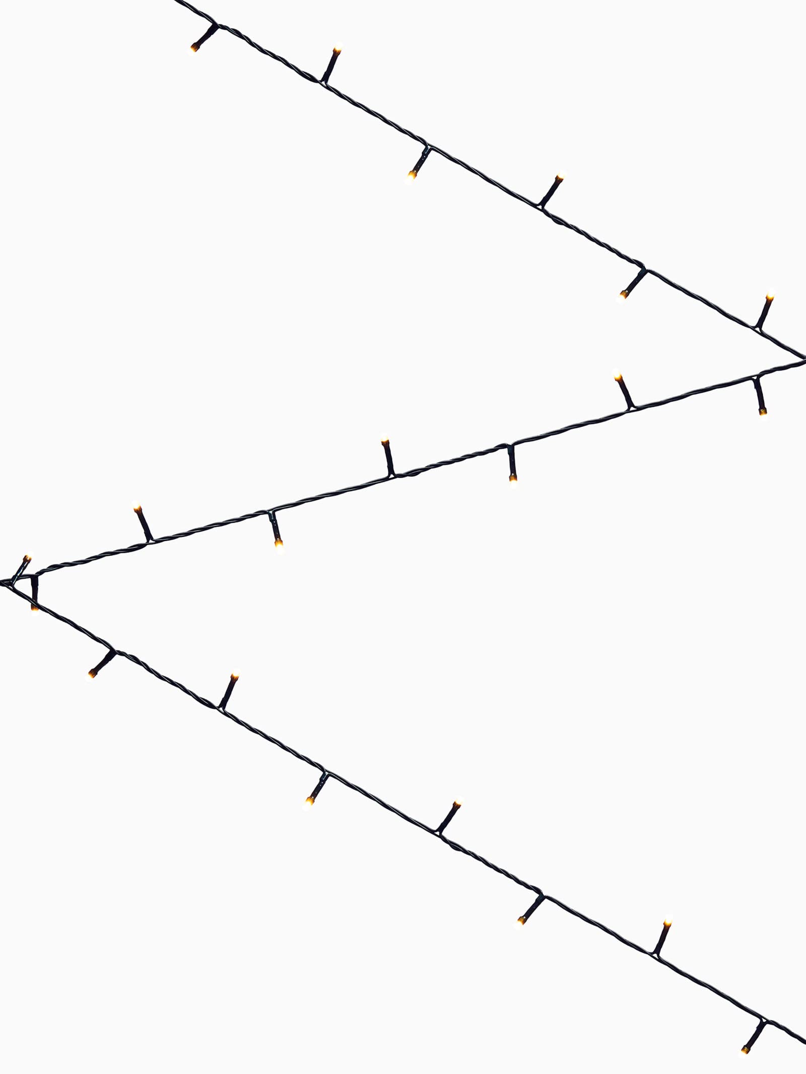 WeRChristmas 360 Warm White Multi-Function LED Light String