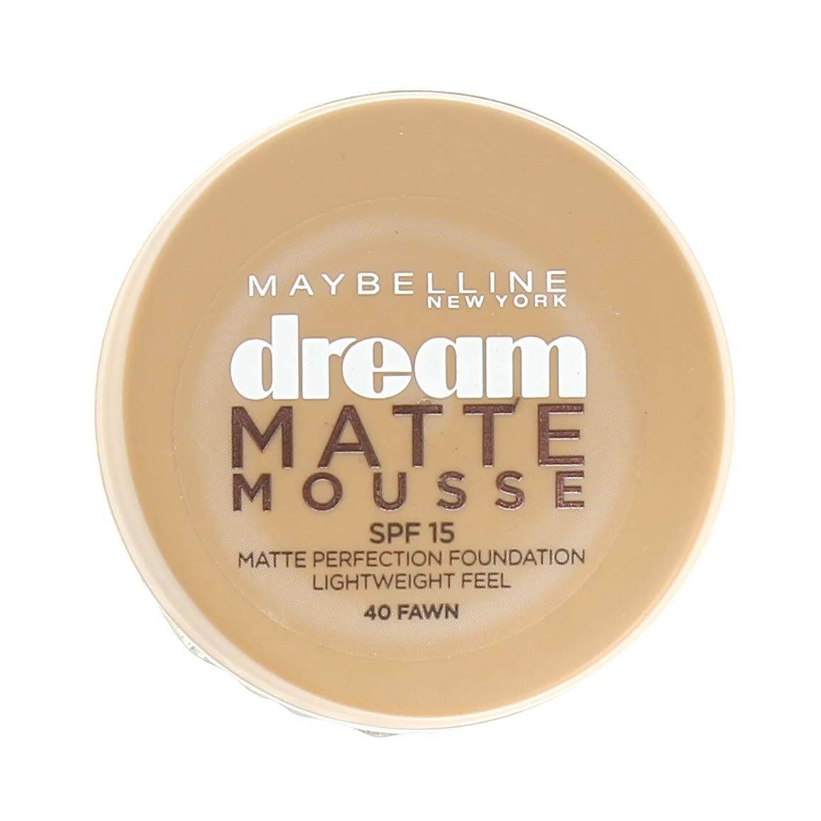 Gemey Maybelline Dream Creamy Mousse Foundation 004 Light Porcelain 7g, (Pack Of 2)