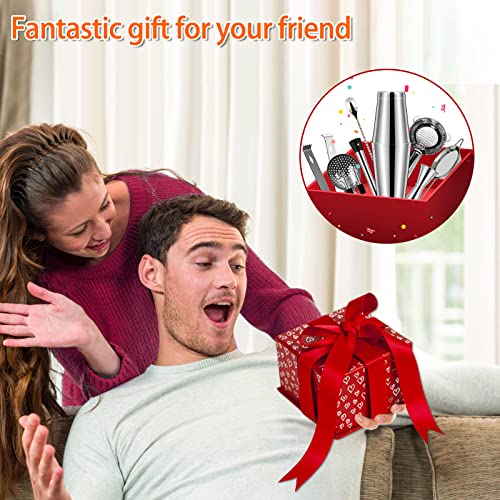 Cocktail Shaker Koviti 12 Piece Bartender Kit Stainless Steel