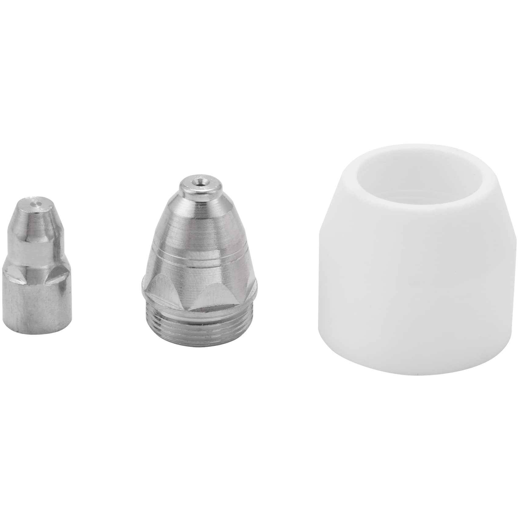 Dciustfhe 30Pcs P80 Plasma Cutting Consumables Kit, Plasma Nozzle, Electrode, P-80 Cutting Plasma Cutting Machine Torch 1.5mm