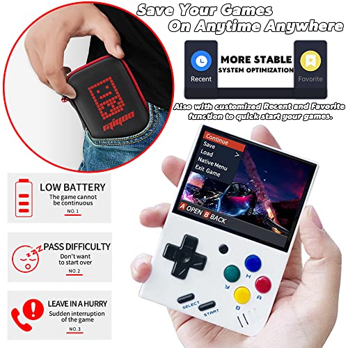 Miyoo Mini V2 Handheld Game Console 2.8 inch Portable Retro Video Games