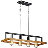 Maxim Black Forest - Four Light Linear Pendant