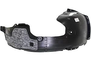 Compatible/Replacement Front Passenger Side Fender Liner For HYUNDAI ELANTRA_SEDAN 2021-2023 (HY1249186)