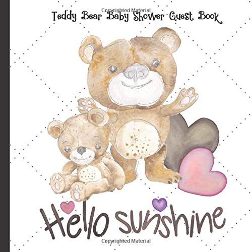 teddy bear baby shower games