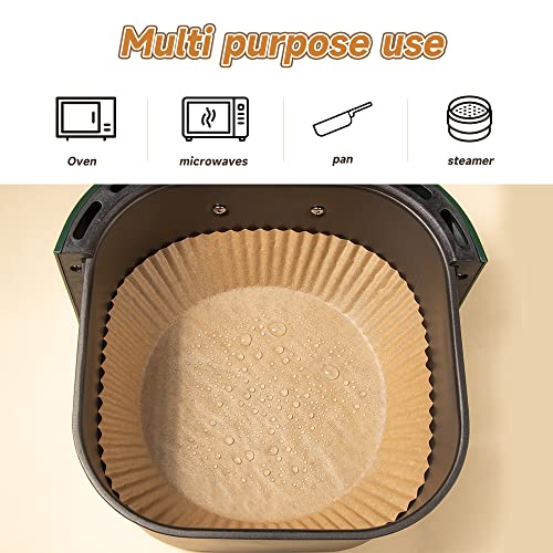 Air Fryer Disposable Paper 100 Pcs Round NonStick Paper Prime Oil