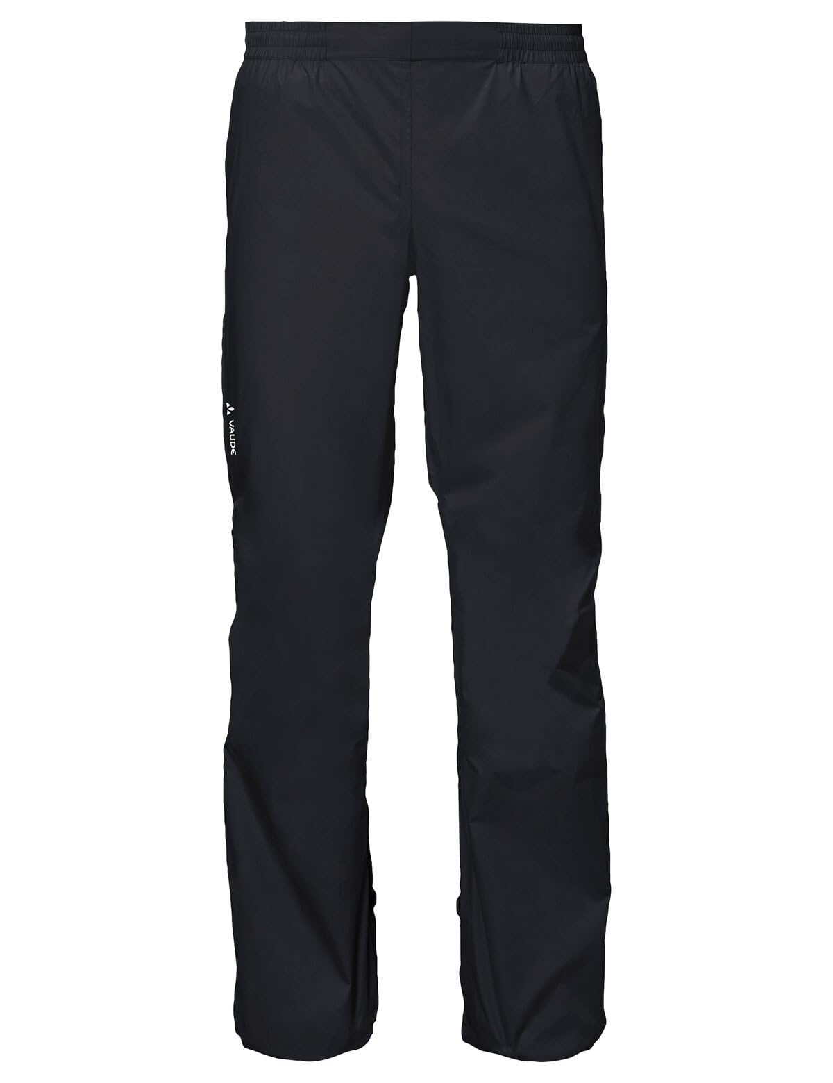 VAUDE Herren Men's Drop Pants Ii Regenhose, Black Uni, XS Kurz
