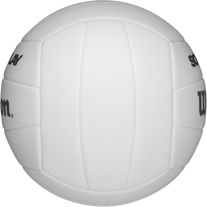 Pelota de Voleibol Playa AVP Soft Play, de Espuma Eva, Comodidad y Estilo, Principiantes, Tamaño Oficial, de Interior o Exterior, Color Blanco