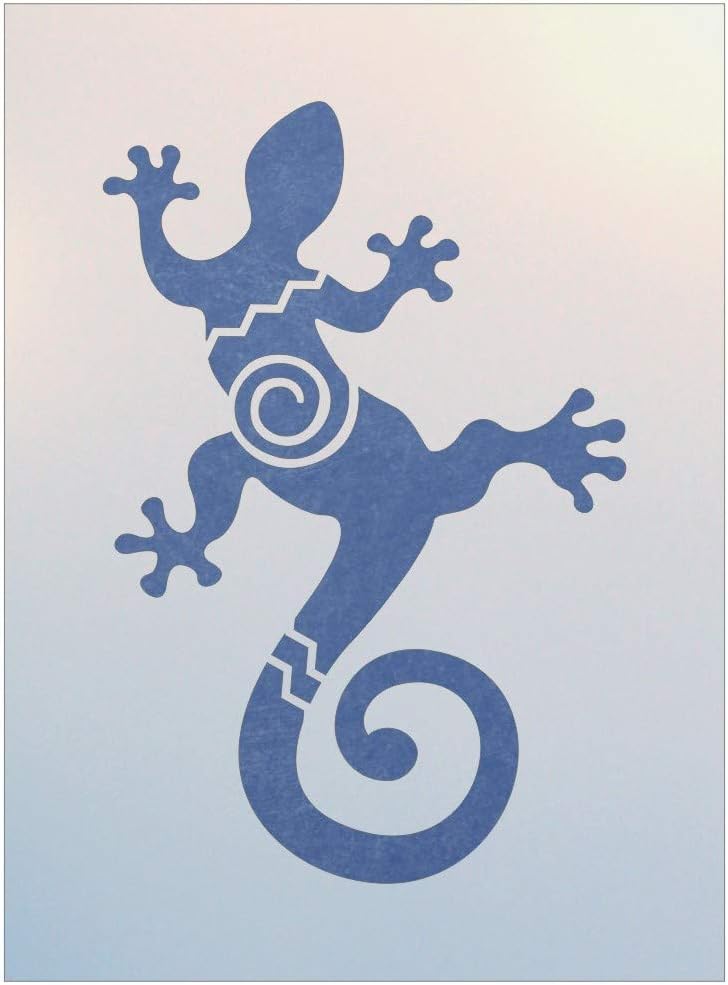 Paintings - Gecko Southwest Stencil Lizard Reptile Template for Walls and Crafts Reusable Stencil for Painting 10 mil Mylar DIY Home Decor - The Artful Stencil
