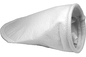 Duda Diesel PTFE Coated Polyester (PESP3S) Filter Bag Size#3 4"x8" 1/2 Micron, 1 Pack