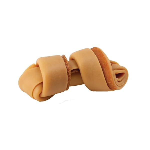 DREAMBONE MINI CHEWS, MADE WITH REAL BACON AND CHEESE FLAVOR, RAWHIDE FREE DOG CHEWS, 24 COUNT
