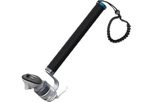 VR Cricket Bat Attachment for iB Cricket - Aluminum Short Cricket Bat Handle Accessory Compatible with Meta Quest 3/3s, Quest