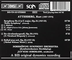 Atterberg: Symphony No. 6 in C