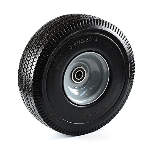 NK Heavy Duty Solid Rubber Flat Free Tubeless Hand Truck/Utility Tire