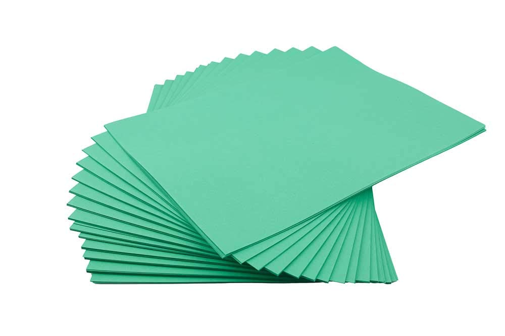 House of Card & Paper A4 160gsm Green Coloured Card (Pack of 100 Sheets)