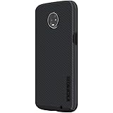 Incipio DualPro Shine Case for Motorola Moto Z3 Play - Motorola Certified Protective Case (Carbon) [Extremely Robust I Shock 