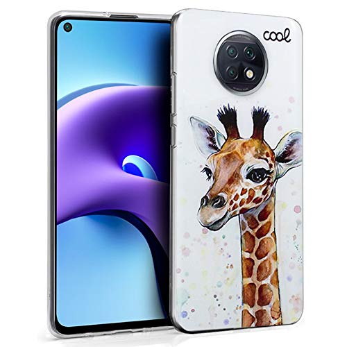 Cool Case for Xiaomi Redmi Note 9T Giraffe Drawings