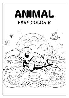 Livro ANIMAL : para colorir