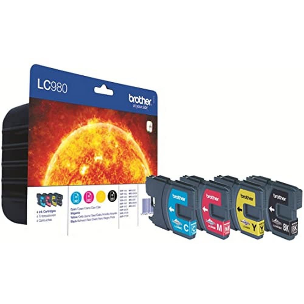 Brother Ink LC-980VALBP Pack QUATRICOLOR C/M/Y/BK
