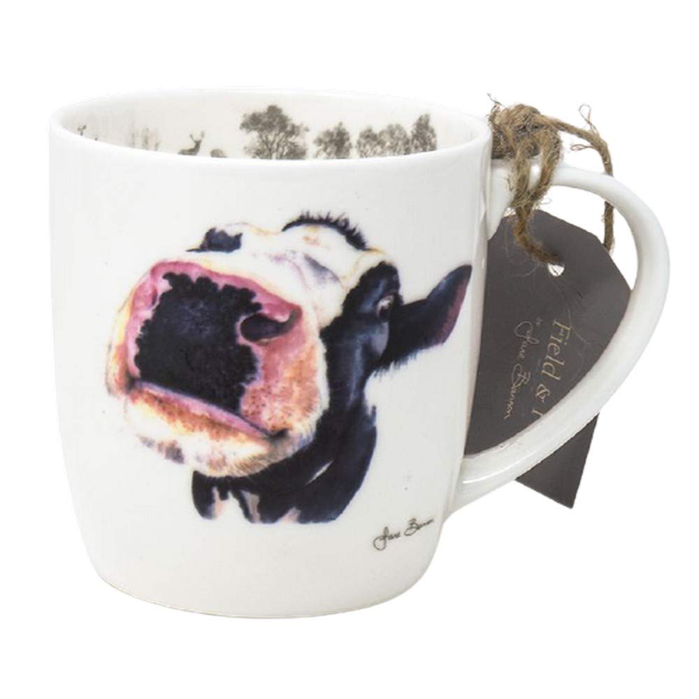 Jane Bannon Ceramic Mug in Presentation Gift Box (Judy Design) 12oz - Official Merchandise, White