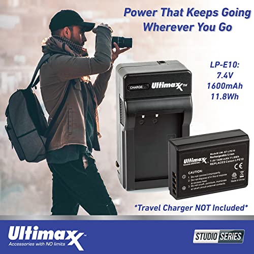 Ultimaxx Beginner’s Bundle with Canon EOS 4000D / T100 DSLR Camera & EF