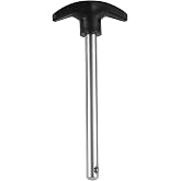 NQEUEPN Weight Stack Pin, 3/8" Diameter 6" Locking Space Heavy Duty | Gym Pins Universal Weight Selector Pin for Home Commercial Gym Strength Training Exercise Machine Attachments