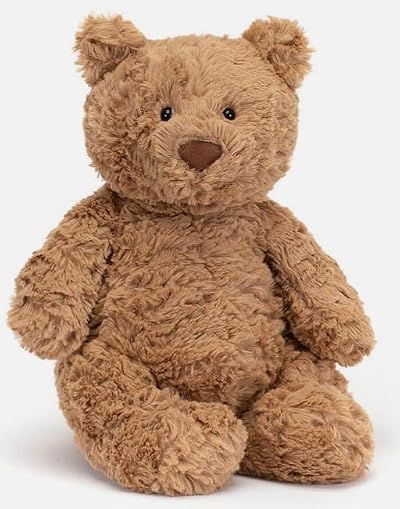 Jellycat Medium Bartholomew Bear Brown Brand New Soft Toy