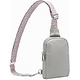 INICAT Nylon Crossbody Sling Bags For Women Small Cross Body Fanny Pack Phone Travel Purses Gifts