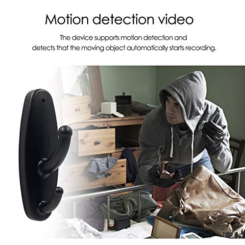 32GB Hidden Camera Clothes Hook, Mini Hidden Camera HD 1080P No WiFi