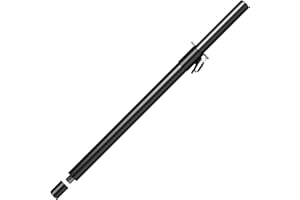 GZGDLJQ M20 Subwoofer Pole, 2 in 1 PA Speaker Pole Height Adjustment from 34 to 49 Inch, 35mm Speaker Pole with Safety Pins,88 lbs Capacity