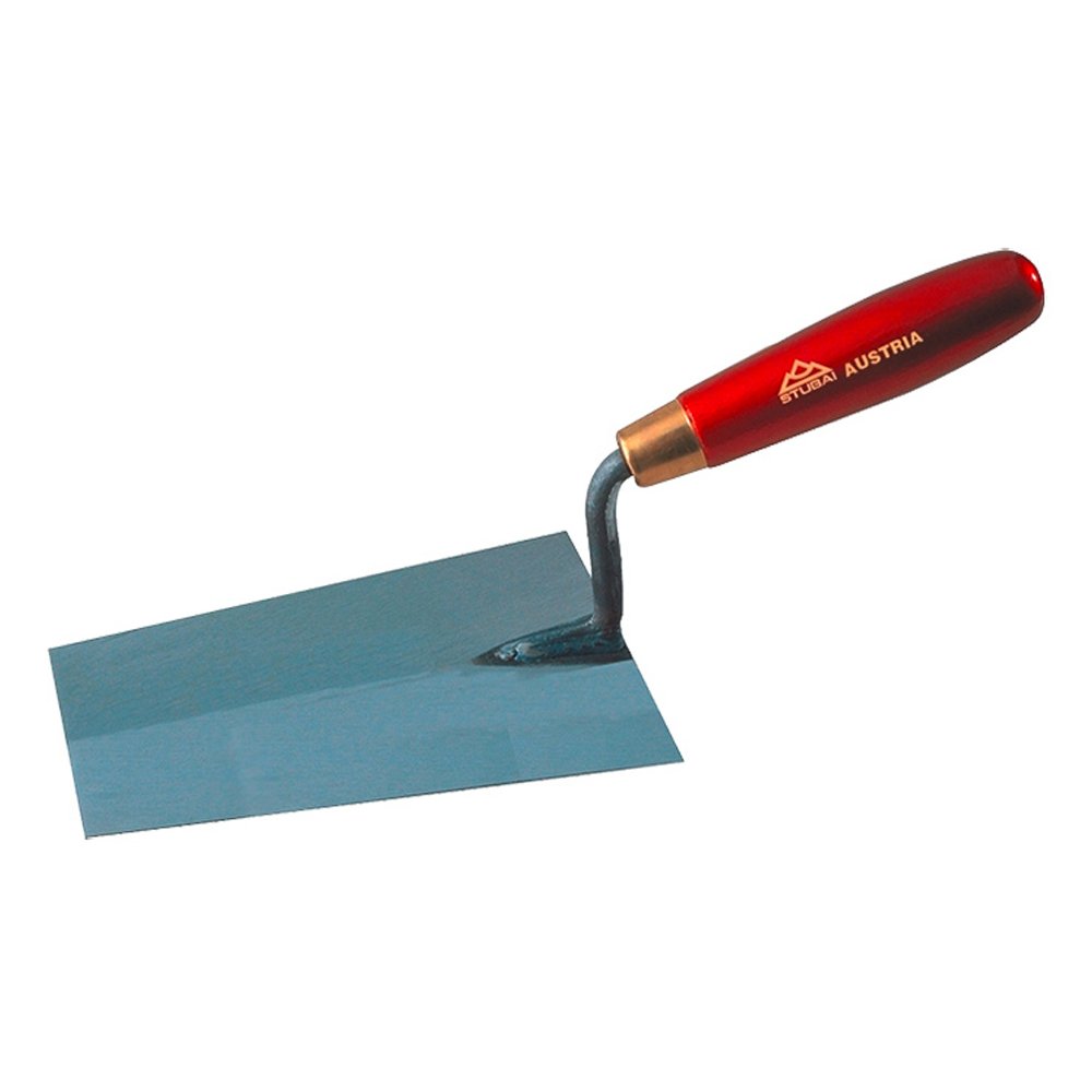 Stubai 420103 "Aktion" Bricklayer’s Trowel with Metallic Handle, Silver/Red, 180 mm