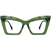 Zeelool Fashion Cat Eye Glasses Frame for Women with Non-prescription Clear Lens Boland ZJGA939170