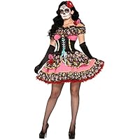 Forum Novelties Women's Day of Dead Senorita Costume