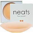 NEATS Nipple Covers for Women, Reusable & Hypoallergenic Adhesive Silicone Pasties