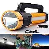 MITU Handheld Spotlight Searchlight, Rechargeable