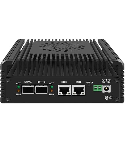 Protectli Vault Pro VP2420 - Mini PC Pare-feu 4 Ports 2,5 GbE, Intel Celeron J6412, Barebones (sans RAM/SSD) - Pour PfSense, OPNsense