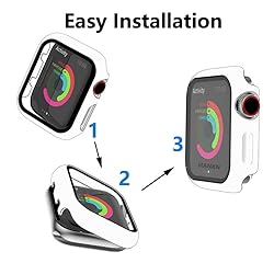 HANKN 2 Pack for Apple Watch Series 9 8 7 45mm