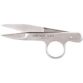 Klein Tools HTC5 Scissors, Made in USA, Threadclip with Spring Action for Automatic Opening, 4-1/2-Inch