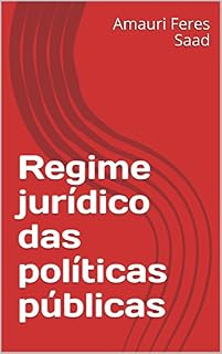 Livro Regime jurídico das políticas públicas