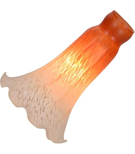 Lot - TIFFANY-STYLE TULIPS LAMP SHADE