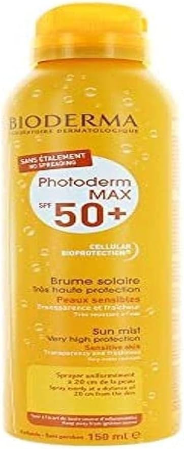 BIODERMA Photoderm MAX Sun Mist SPF 50+ 150ML Body Protection Unisex